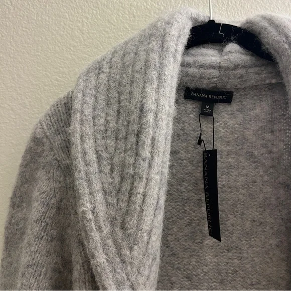 Banana Republic | Esme Grey Cardigan Sweater - Picture 6 of 11